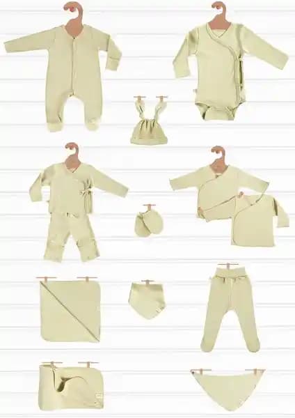 Tiny Lamb Tinylamb Organik Pamuk Penye Yenidoğan Seti: Güvenli ve Konforlu Bebek Giyim Paketi