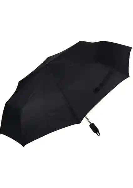 Trend Tam Otomatik Siyah Şemsiye 6637: Şık ve Dayanıklı Rüzgar ve Suya Karşı Koruma