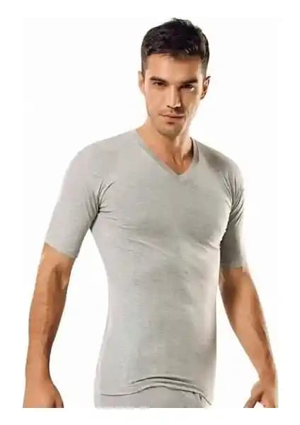 Tutku Erkek V Yaka Ribana Kısa Kol Fanila: Konfor ve Şıklığın Birleştiği İç Giyim Ürünü