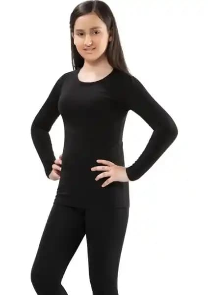 Tutku Termal Kız Çocuk Uzun Kol Fanila Tayt İçlik Takımı Yüksek Kalite ve Konfor Sağlar