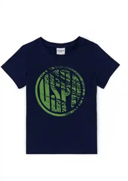 U.S. Polo Assn. Erkek Çocuk Lacivert T-Shirt: Şık ve Rahat Günlük Giyim Seçeneği