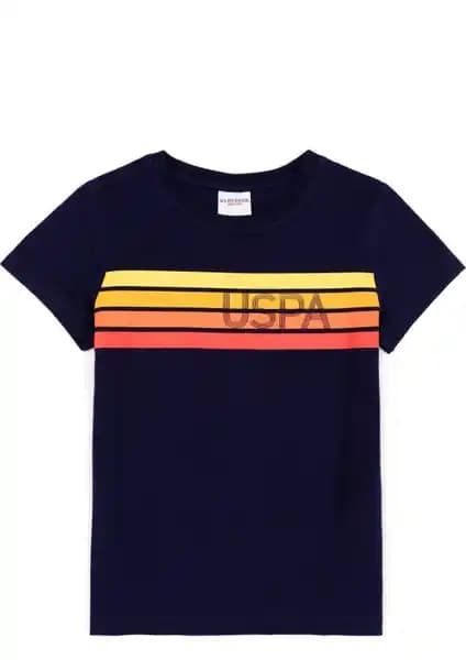 U.S. Polo Assn. Erkek Çocuk Lacivert T-Shirt: Şıklık ve Konforun Mükemmel Buluşması