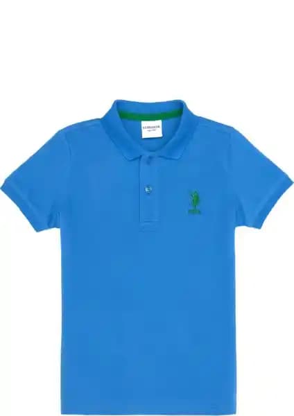 U.S. Polo Assn. Erkek Çocuk Saks Tişörtü Modern ve Rahat Tasarımıyla Günlük Kullanım İçin Uygun