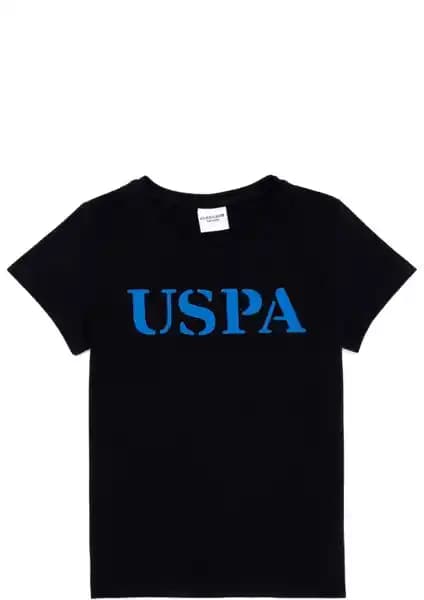 U.S. Polo Assn. Erkek Çocuk Siyah Tişörtü Modern ve Rahat Günlük Kullanım İçin