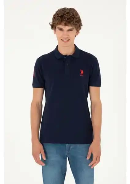 U.S. Polo Assn. Erkek Lacivert Tişört: Şık ve Konforlu Günlük Giyim Seçeneği