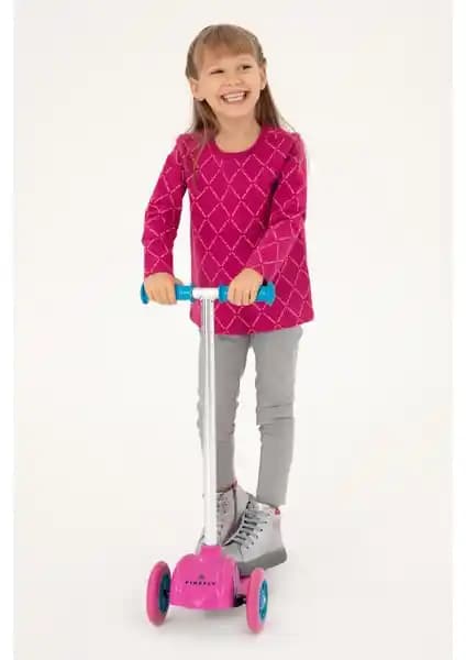 U.S. Polo Assn. Kız Çocuk Gri Melanj Tayt: Şıklık ve Fonksiyonellik Bir Arada