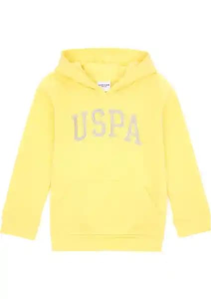U.S. Polo Assn. Kız Çocuk Sarı Sweatshirt: Günlük Rahatlık ve Şıklık Sunan Modern Tasarım