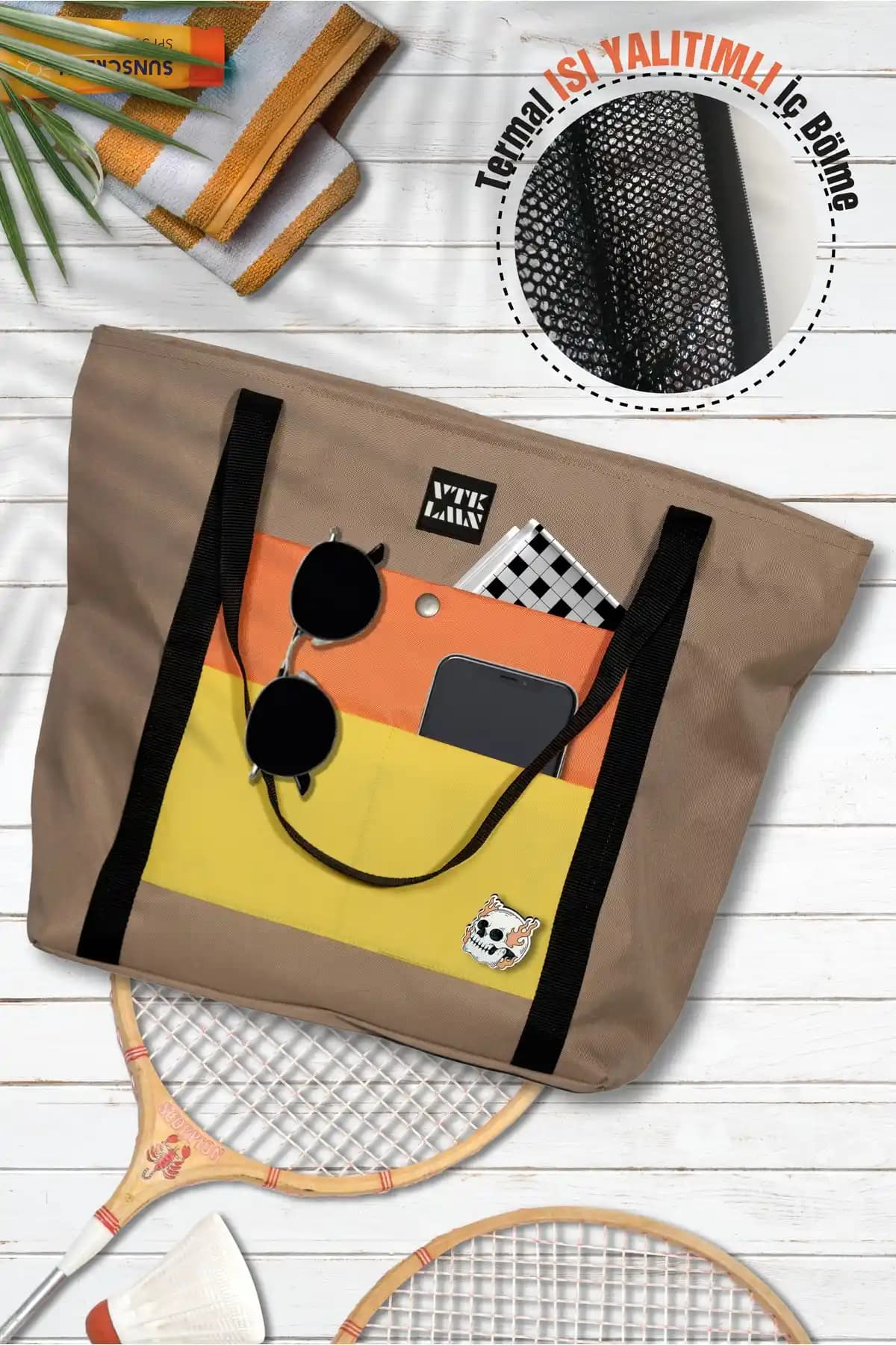 Vatkalimon Isı Yalıtımlı Plaj Çantası: Dayanıklı ve Şık Tasarımıyla Yaz Aktivitelerine Uygun