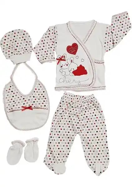 Webombinoo Yenidoğan 5 Parça Hastane Çıkışı Seti Güvenli ve Şık Tasarımıyla Bebeklerin İlk Günleri İçin