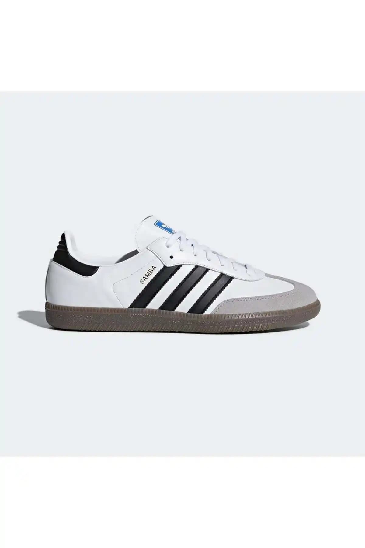 adidas Samba OG Kadın Spor Ayakkabısı Cloud White Core Black Şık ve Rahat Günlük Kullanım