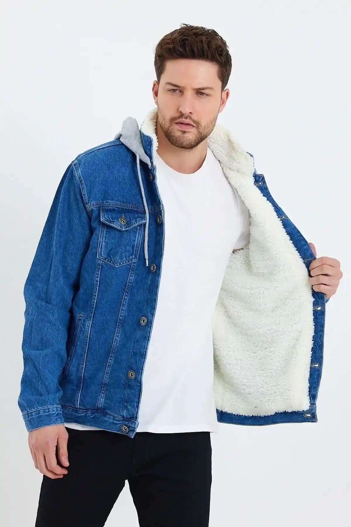 Damga Jeans İç Kürklü Kapüşonlu Kot Mont: Modern ve Sıcak Tarzın En İyi Seçeneği