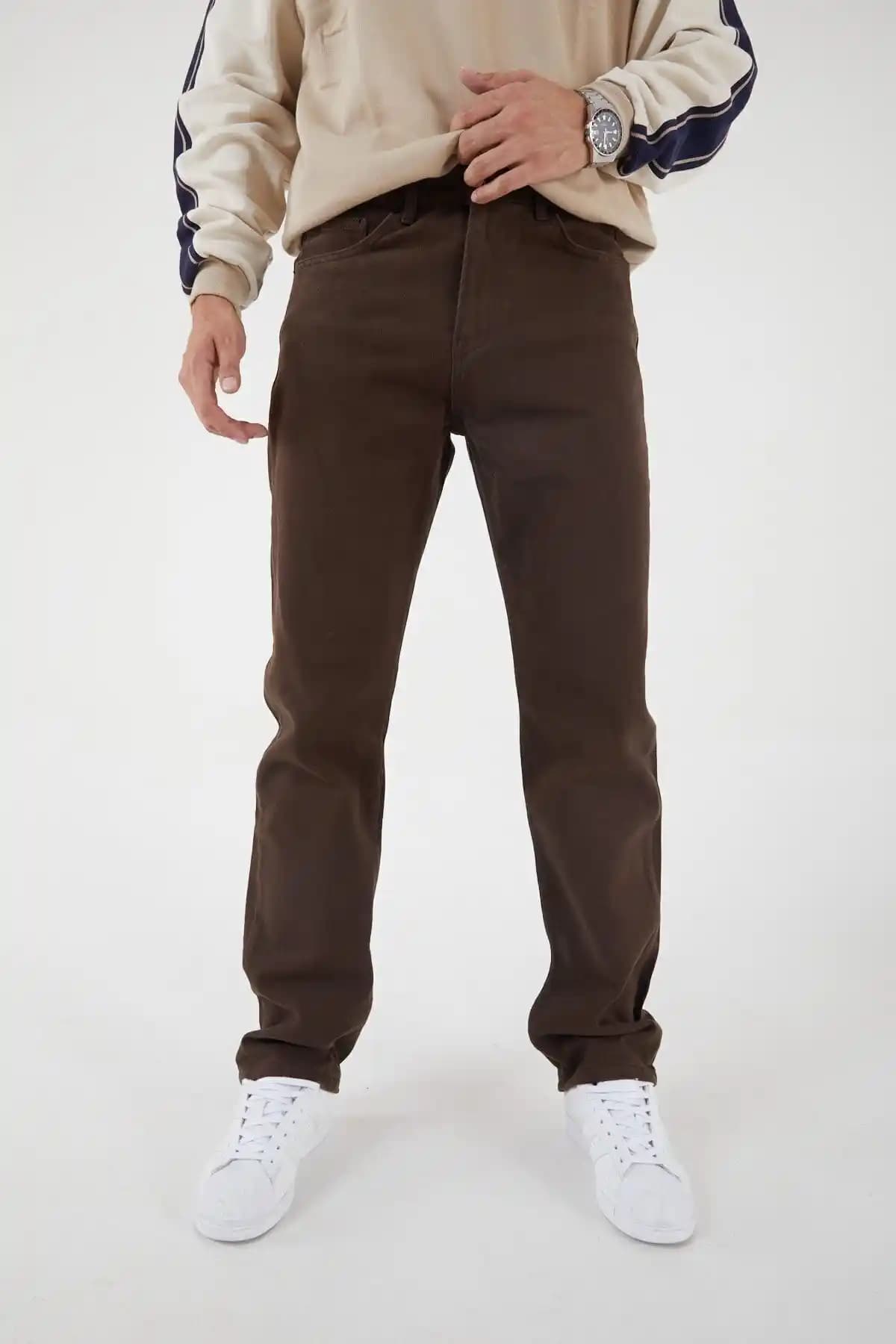 DİFRANSEL Erkek Bol Paça Jean: Modern ve Konforlu Günlük Giyim Seçeneği