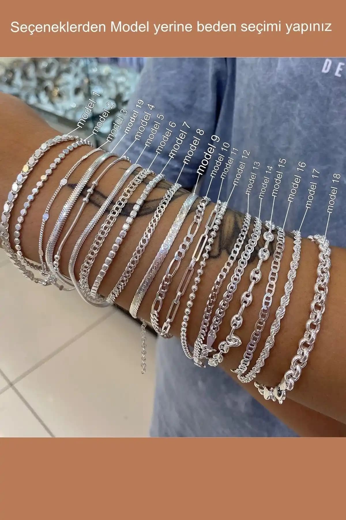 Erer Gümiş Zincir Model Bileklikler: Şık ve Dayanıklı Gümüş Takı Koleksiyonu