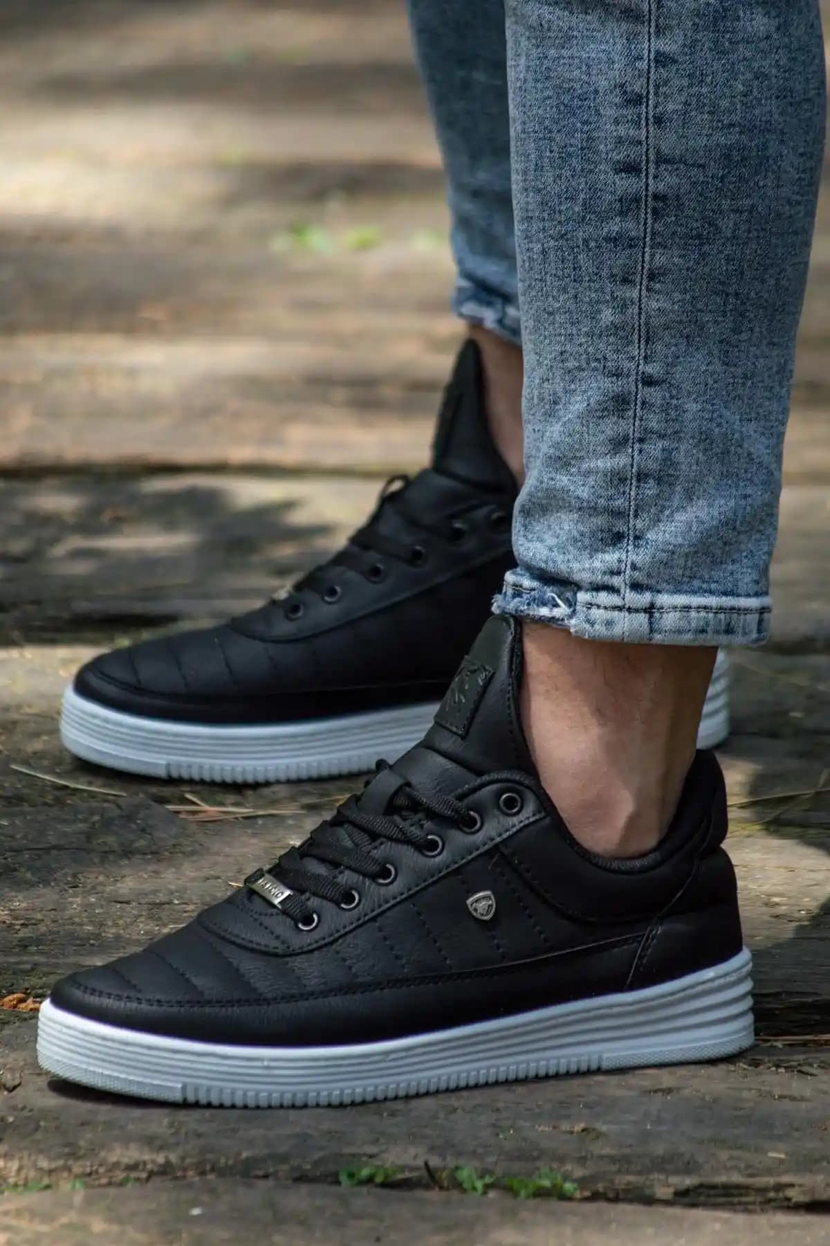 L.A Polo Siyah Unisex Günlük Spor Ayakkabı Konfor ve Şıklık Bir Arada