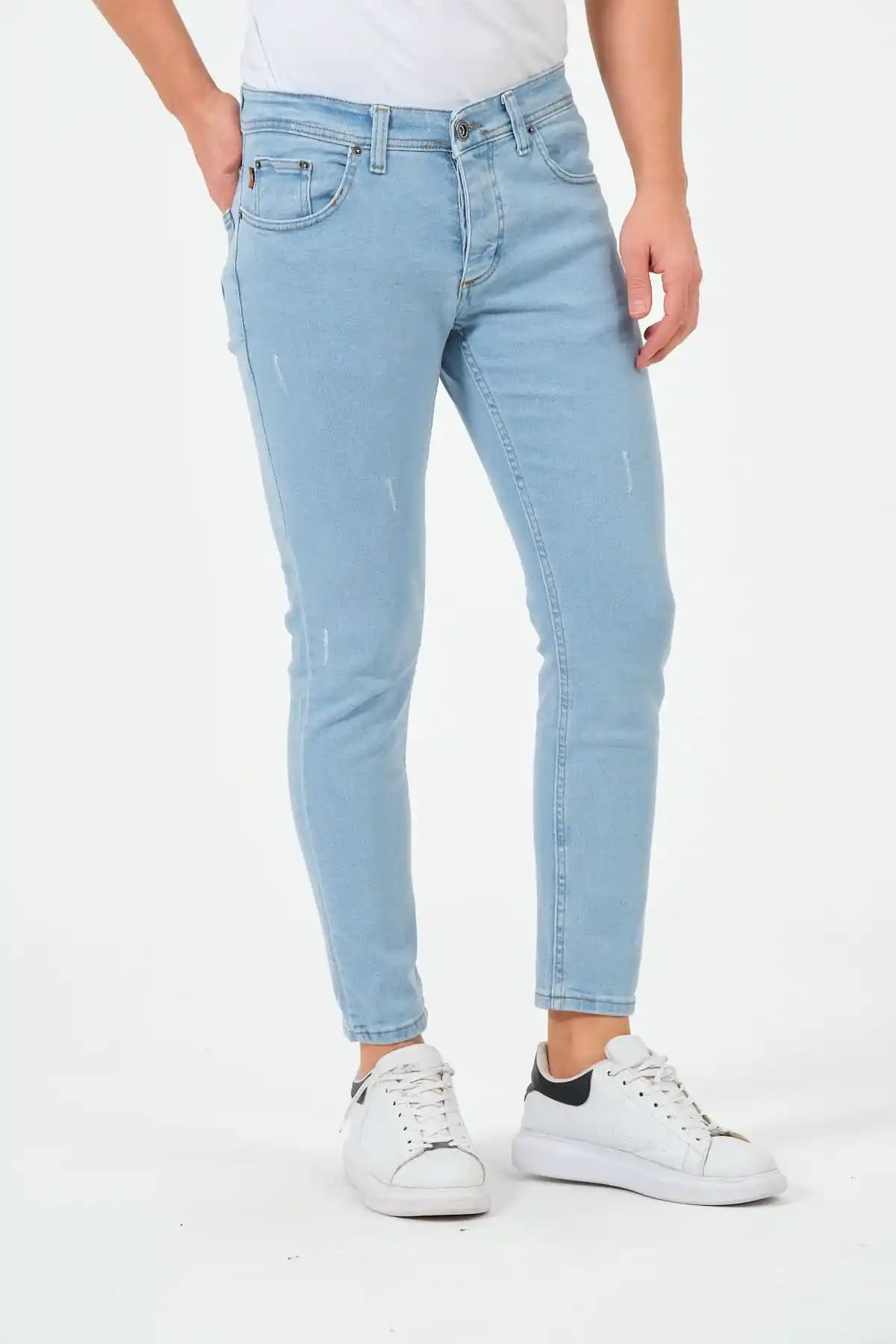 Moda Biz Erkek Buz Mavi Slim Fit İtalyan Kesim Kot Pantolon Özellikleri ve Kullanım Avantajları