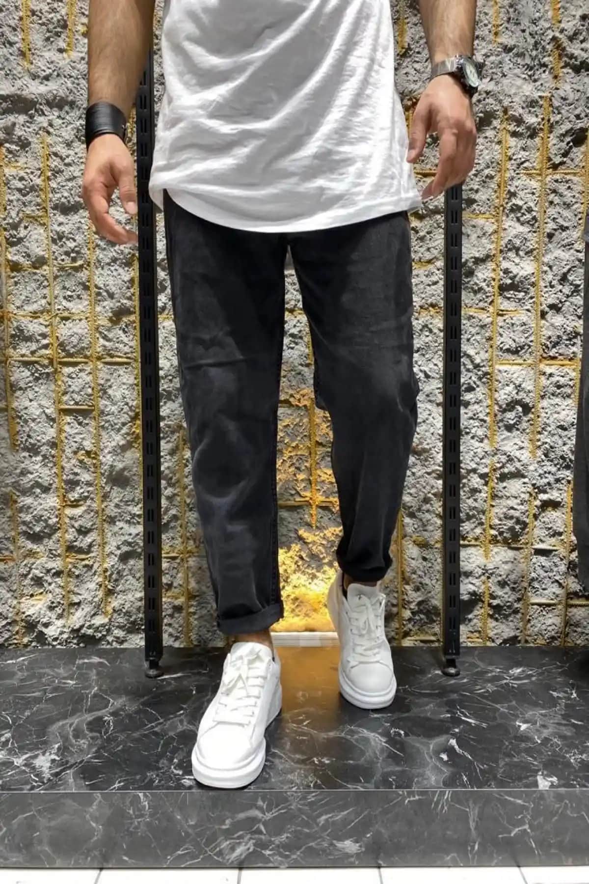 Oksit Hendrick Greco Boyfriend Bilek Boy Jean Pantolon Günlük ve Şık Kullanım İçin Ideal