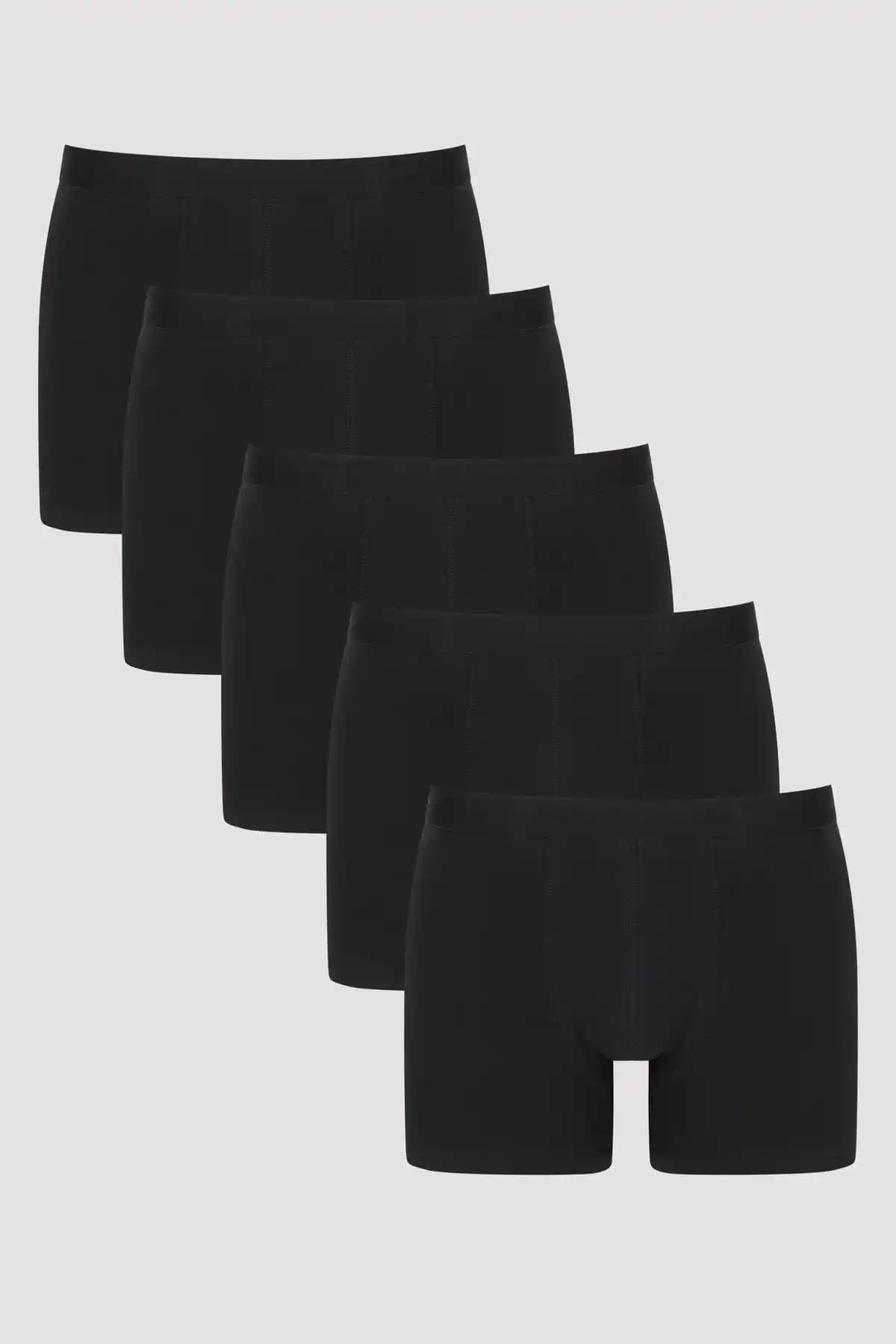 Penti Basic Black 5'li Boxer: Konfor ve Şıklığı Bir Arada Sunan Günlük İç Giyim Seçeneği