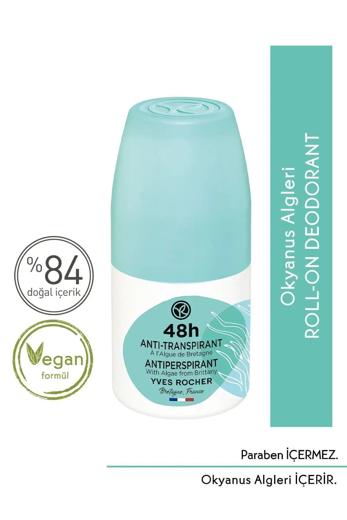 Yves Rocher Ter Önleyici 48 Saat Etkili Kadın-Erkek Antiperspirant Roll-On Ürün Özellikleri ve Kullanım Avantajları