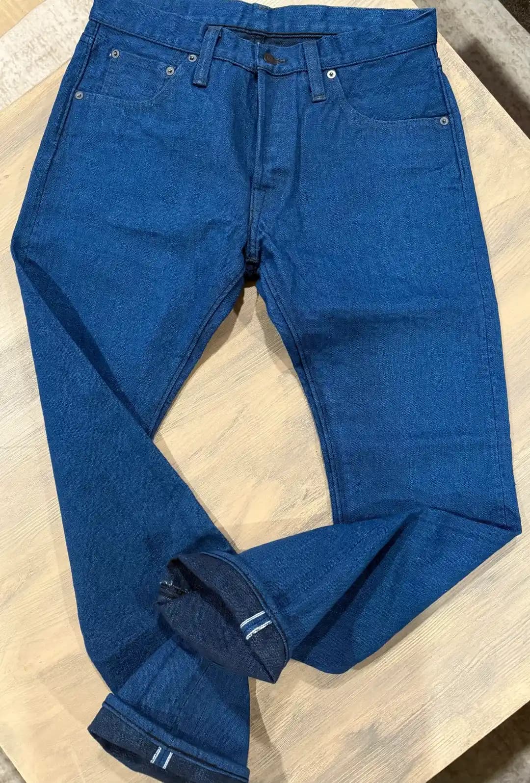 Pure Blue Japan PBO-002-005 "Asagi" 16.5oz Rinsed Selvedge Denim Slim Straight Modeli İncelemesi