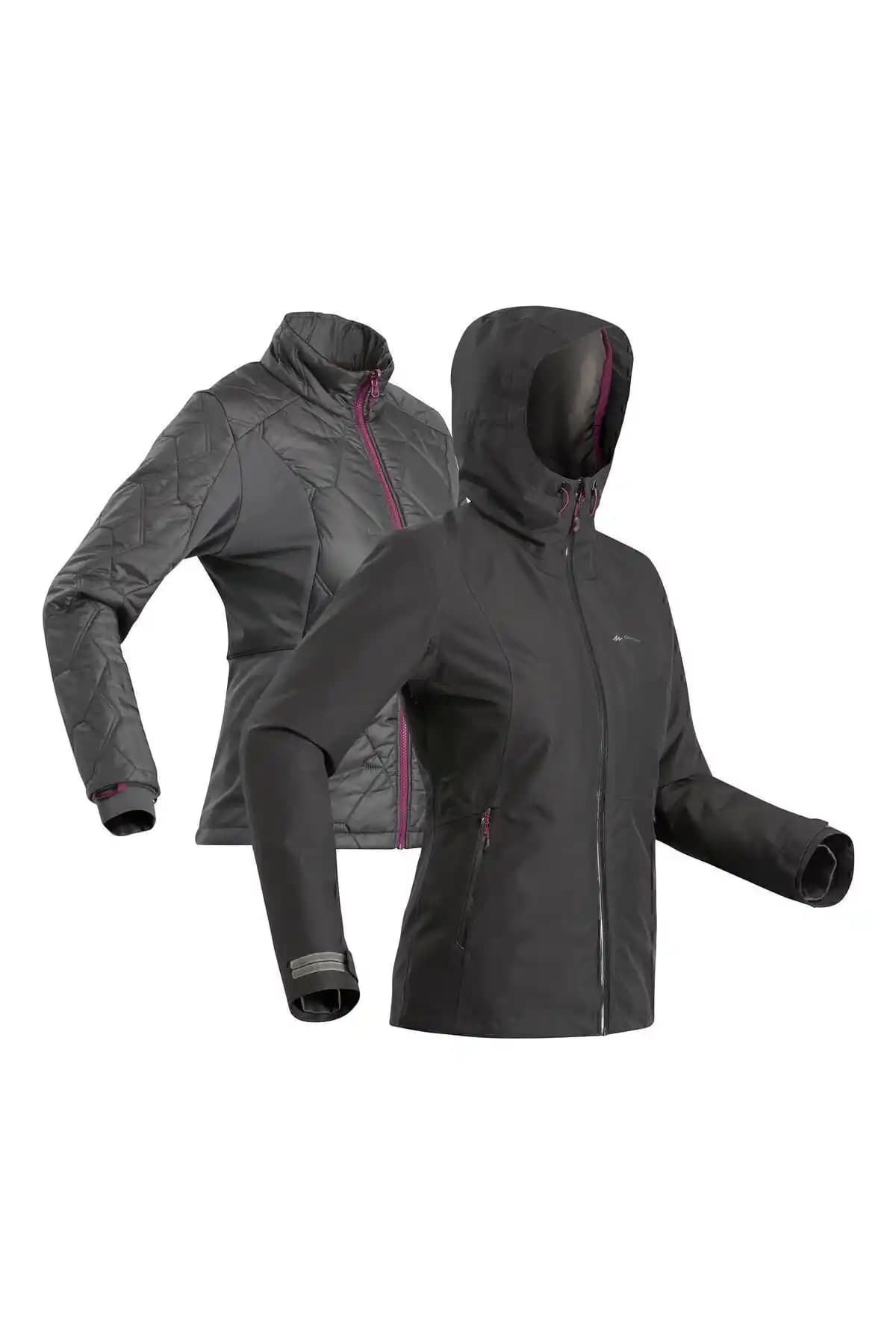 Decathlon Kadın Çok Yönlü Dış Mekan Yürüyüş Montu 4 Mevsim Kullanıma Uygun ve Dayanıklı