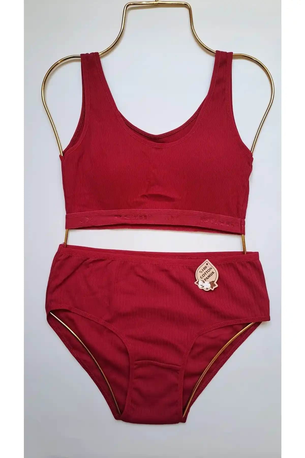 NARIYA Kadın Büyük Beden Sütyen ve Külot Takımı: Rahat ve Şık Günlük İç Giyim Seçeneği