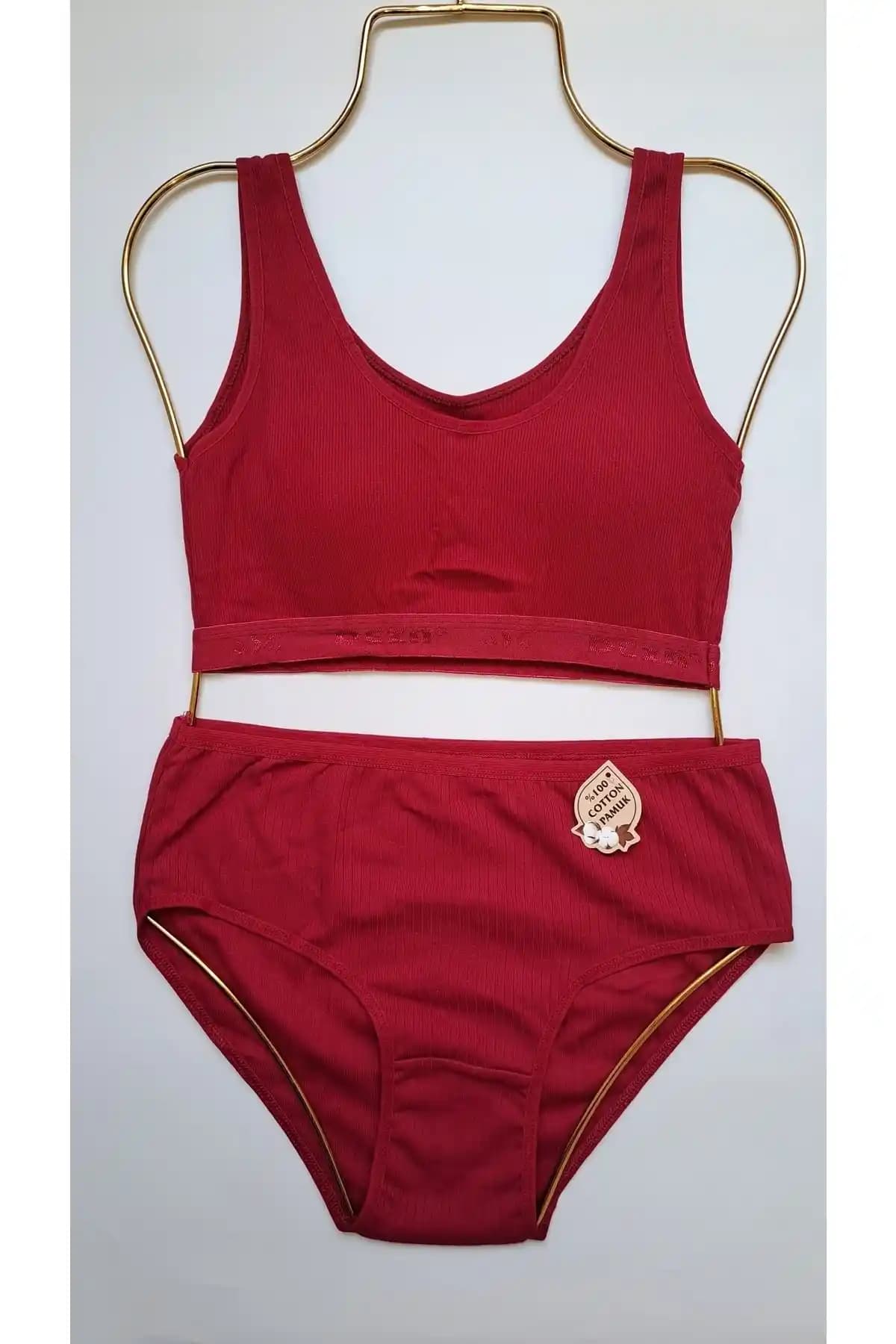 NARIYA Kadın Büyük Beden Sütyen ve Külot Takımı: Rahat ve Şık Günlük İç Giyim Seçeneği