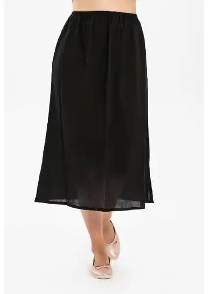 Eliš Şile Bezi Jüpon: Doğal Pamuklu Yazlık Uzun Etek Astarı Rahatlığı