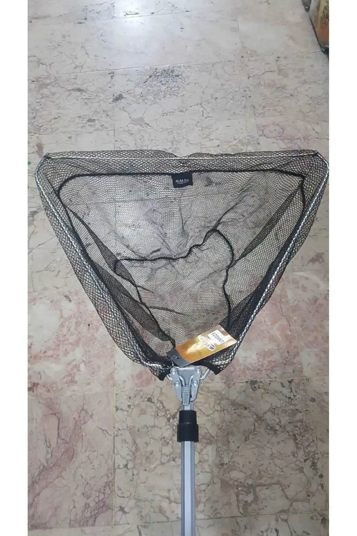 BAUER Katlanır Teleskopik Balık Kepçesi 170x40: Dayanıklılık ve İşlevsellik Bir Arada