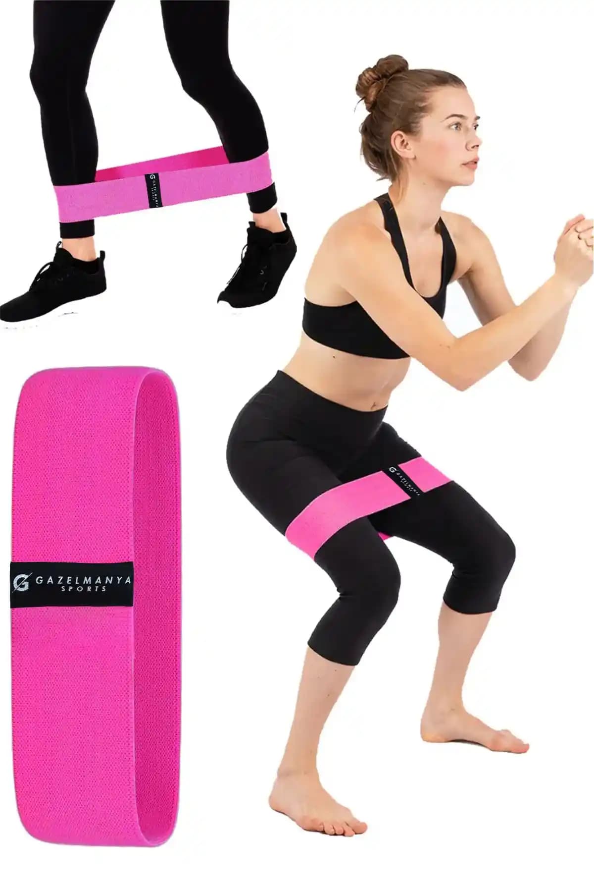 GAZELMANYA Pilates Lastiği: Çok Yönlü Direnç Bantı ile Kas Gelişimini Destekleyin