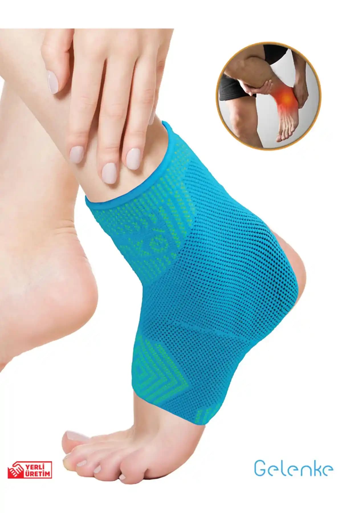 Geleneksel ve Spor Aktiviteleri İçin Elastik Ayak Bilekliği Destek Ürünü