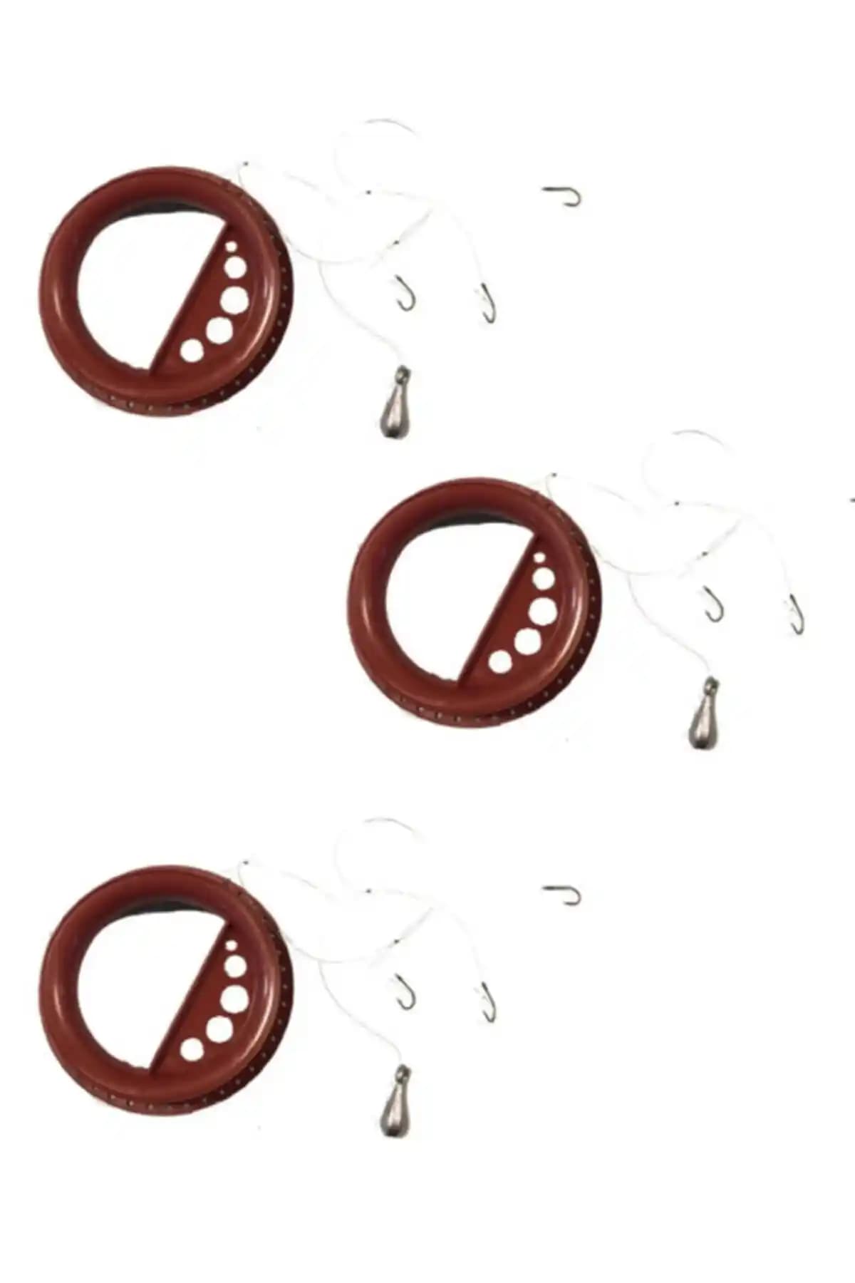 Genel Markalar 3 İğneli Dip Kasnak Seti Balıkçılık Tutkunları İçin Dayanıklı ve Kullanışlı