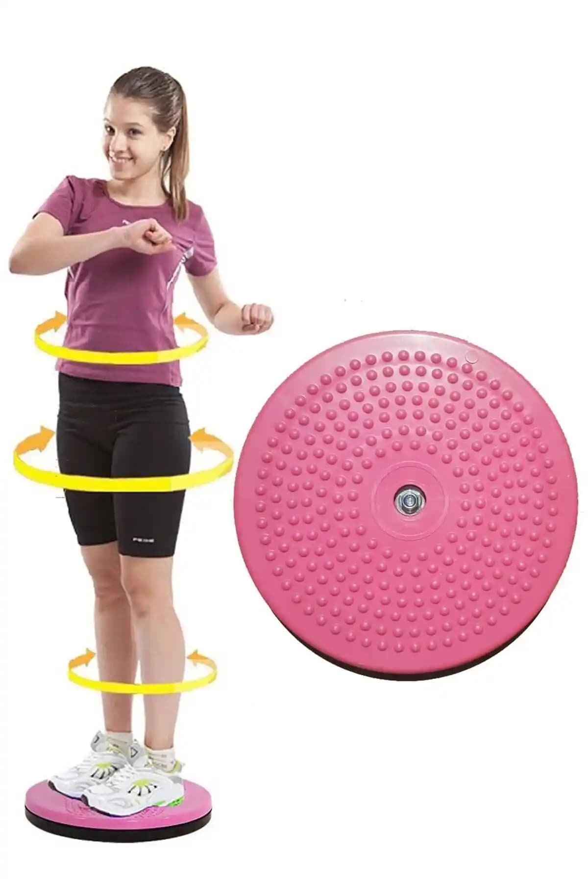 Jet Twister Disk Bel Inceltici Dönen Disc Spor Aleti Evde Sağlıklı Yaşam İçin