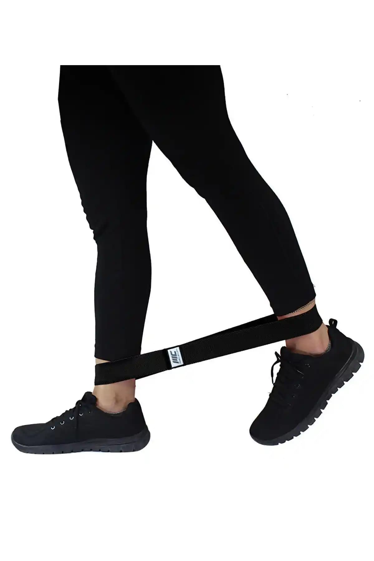 MuscleCloth Active Loop Band Siyah Çok Sert - Güç ve Dayanıklılık İçin Uygun Spor Ekipmanı