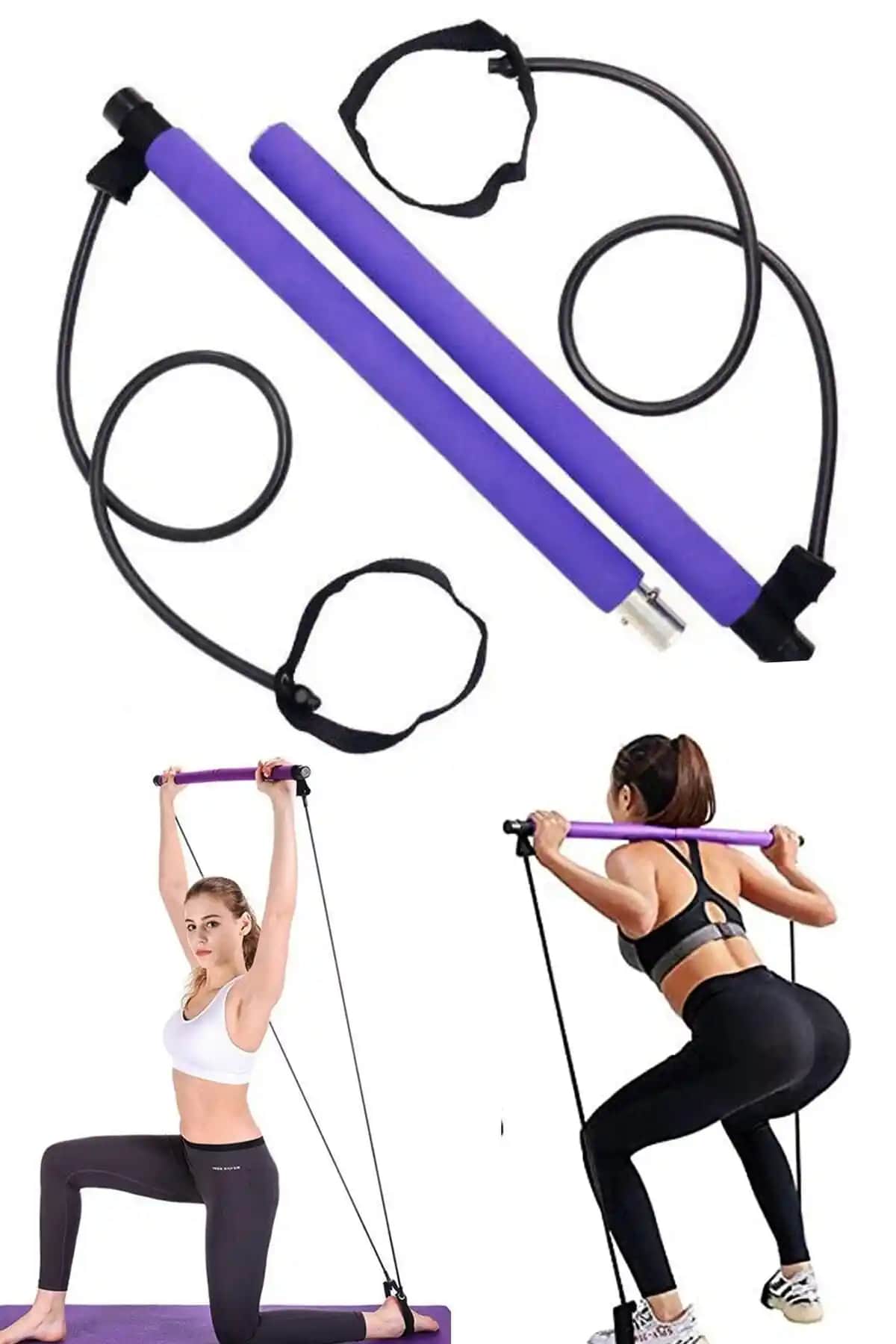 Portatif Pilates Seti ile Evde ve Spor Salonunda Çok Yönlü Egzersiz Deneyimi