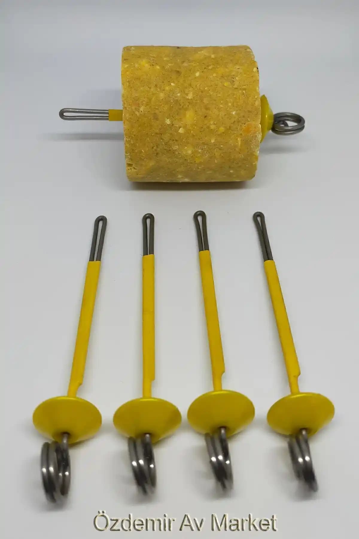 Sazan RİG Paslanmaz Çentikli Küspe Aparatı 5’li Paket ile Uzun Ömürlü ve Hijyenik Kullanım