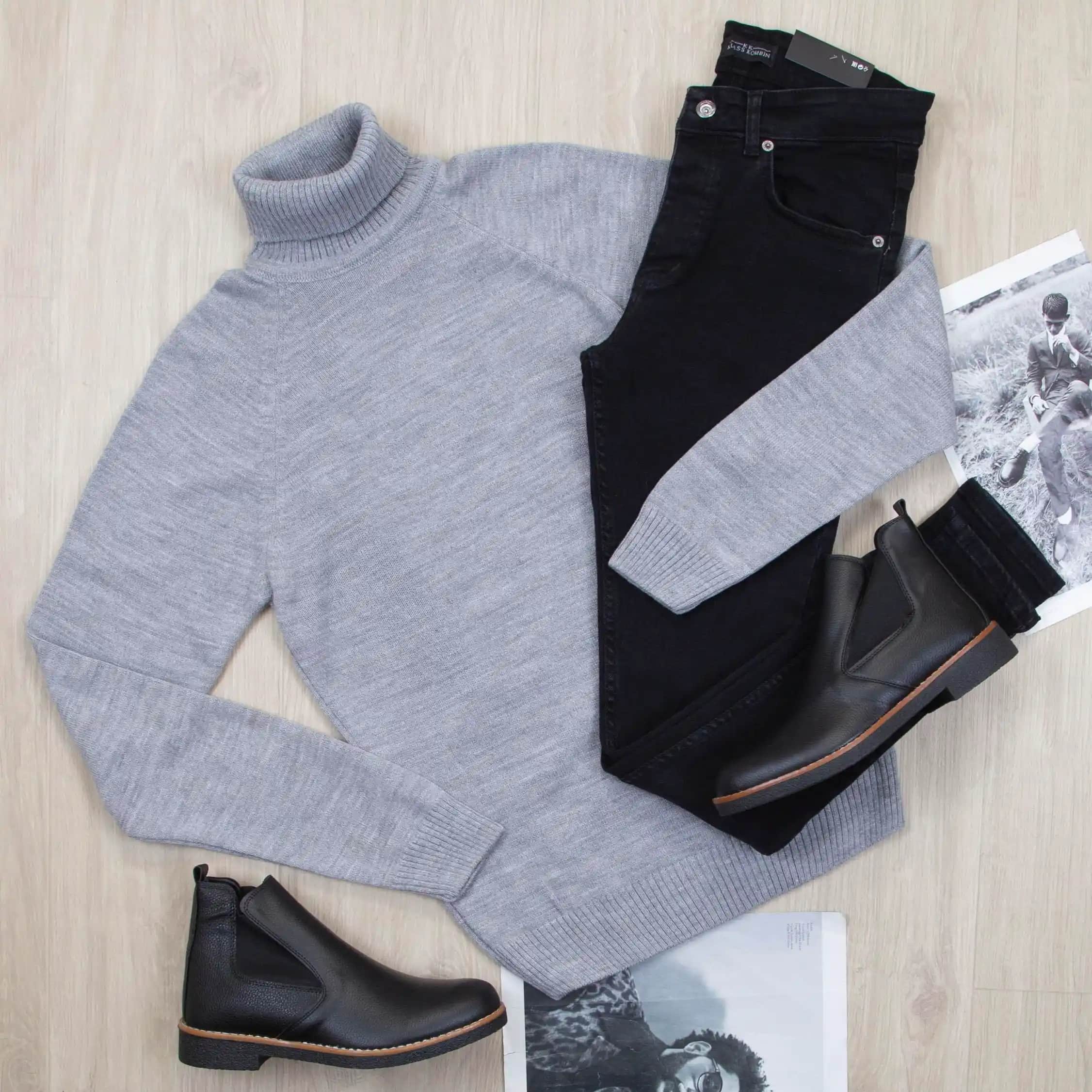 Gri Erkek Kazaklar: Çok Yönlü ve Zamansız Parçalarla Şıklık ve Rahatlık