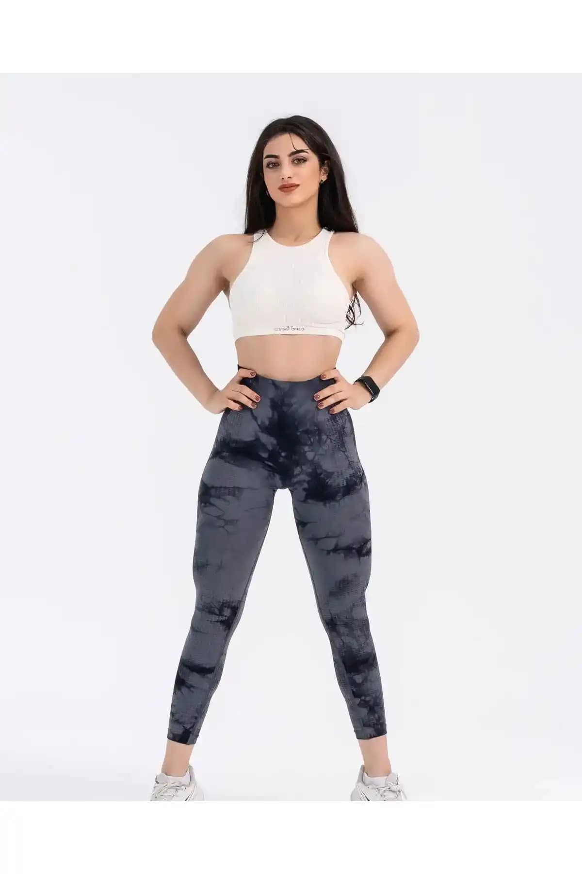 GYMXPRO Dikişsiz Push-up Toparlayıcı Siyah Batik Desen Spor Tayt İnceleme ve Kullanım Önerileri