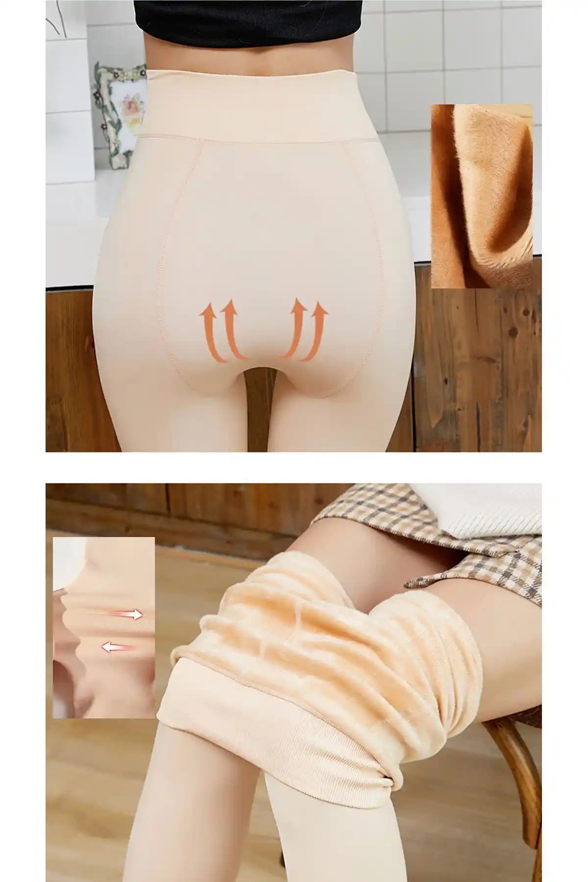 Sweet Korse İçi Polar ve Yünlü Kadın Çorapları Soğuk Havalarda Şıklık ve Konfor Sunar