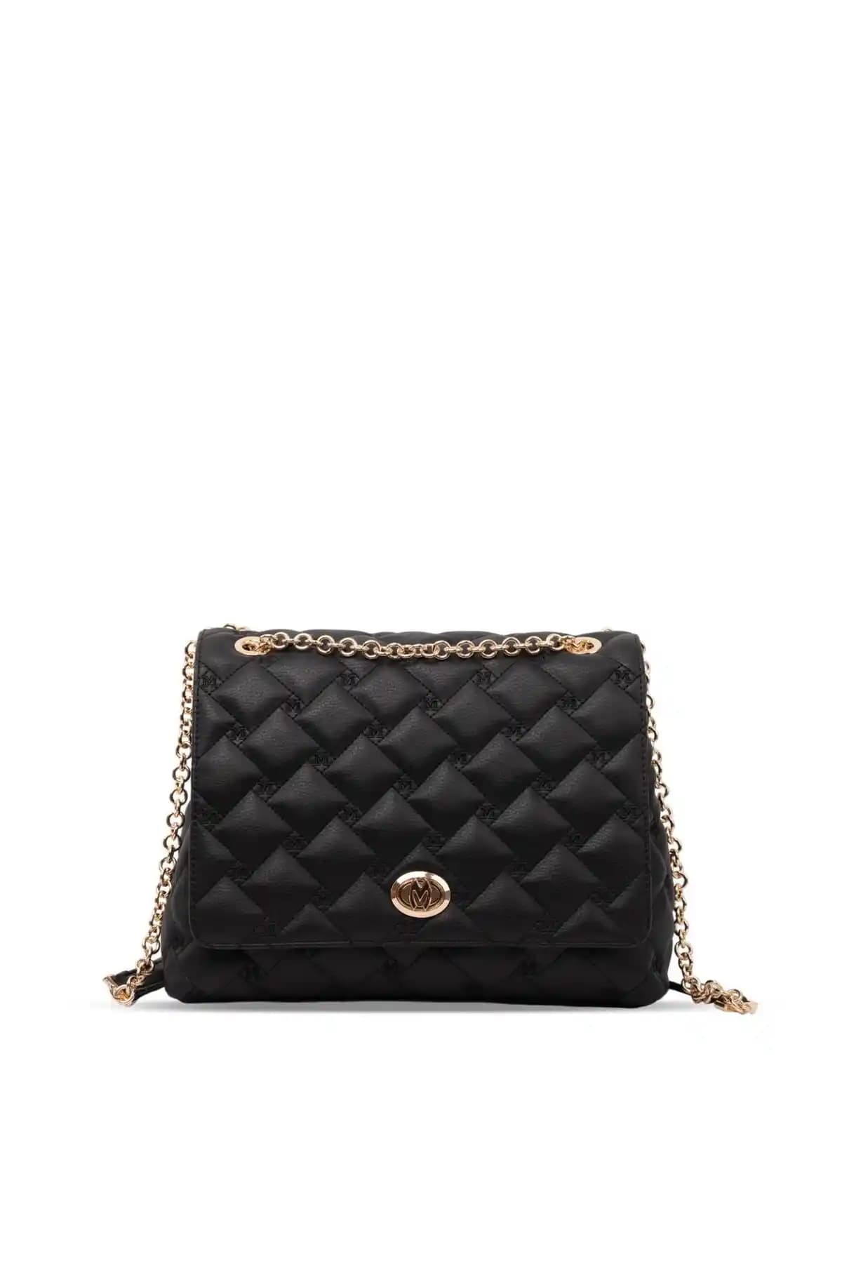 MatmazelNatalie Siyah Omuz Çantası: Şıklık ve Fonksiyonelliğin Buluştuğu Yer