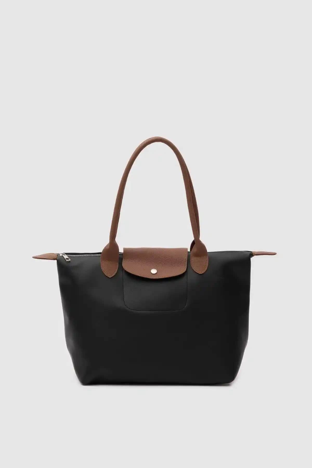 Shule BagsTiger Medium Siyah Omuz Çantası: Modern ve Fonksiyonel Seçenek