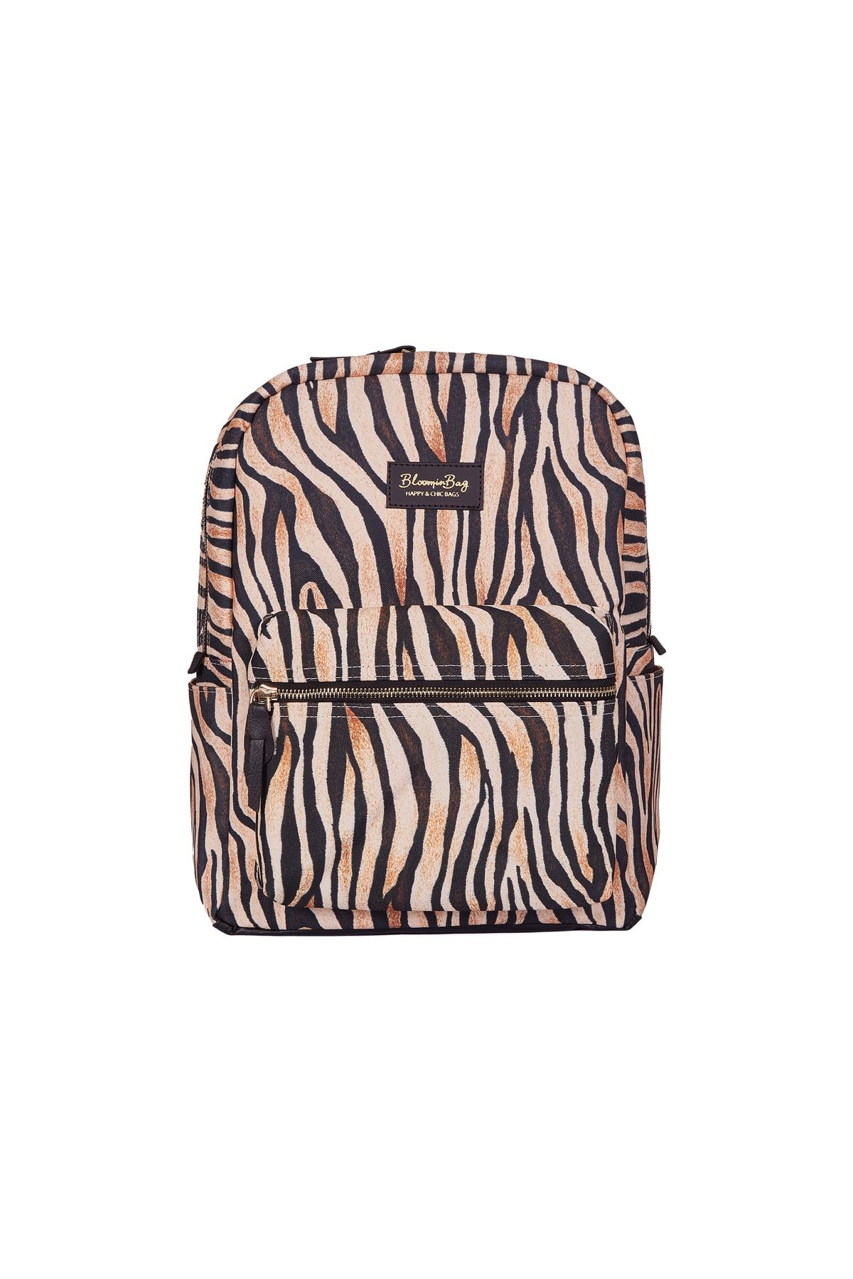 BloominBag Zebra Desenli Sırt Çantası: Şıklık ve Kullanışlılık Bir Arada